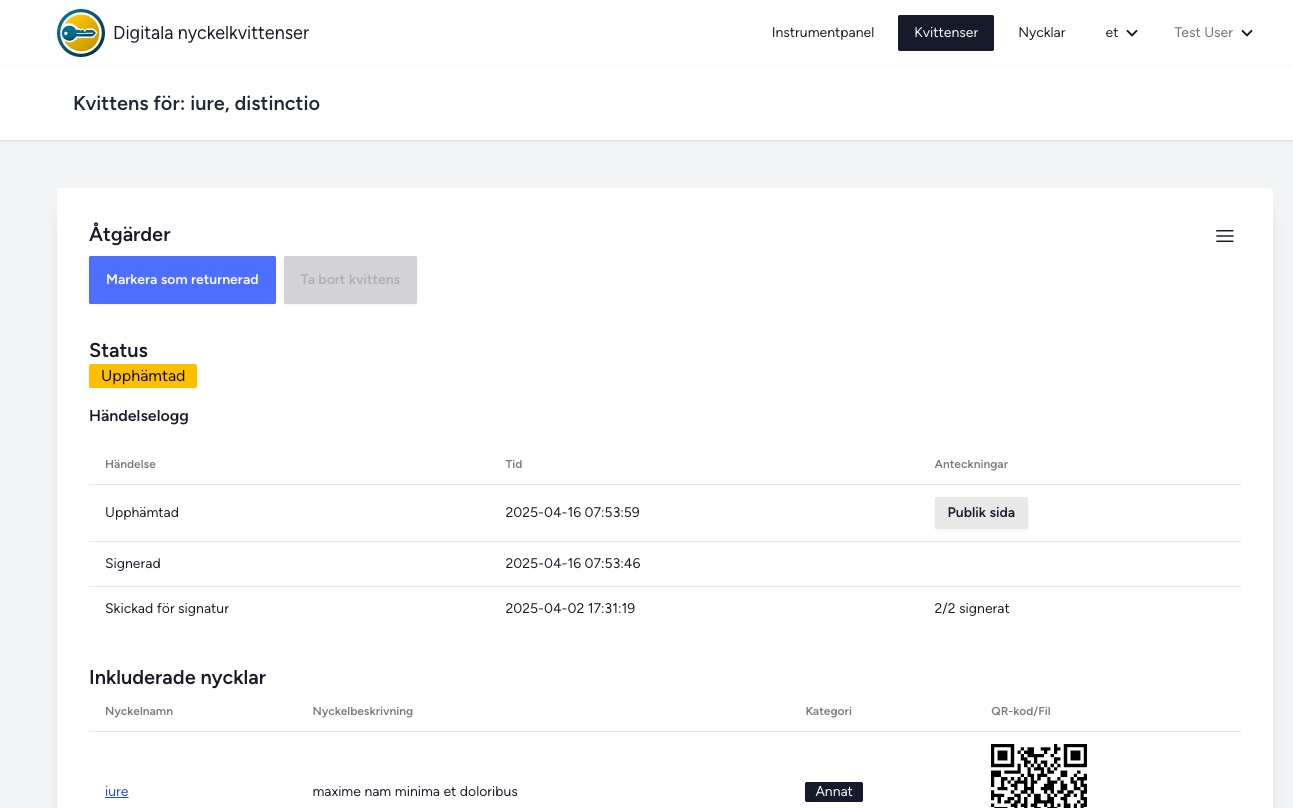 Product screenshot